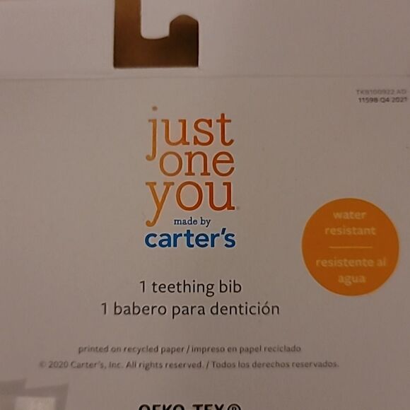 Carters My First Easter Bib - Picture 3 of 4